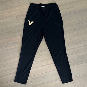 Nike Black Joggers with Gold Vanderbilt Emblem